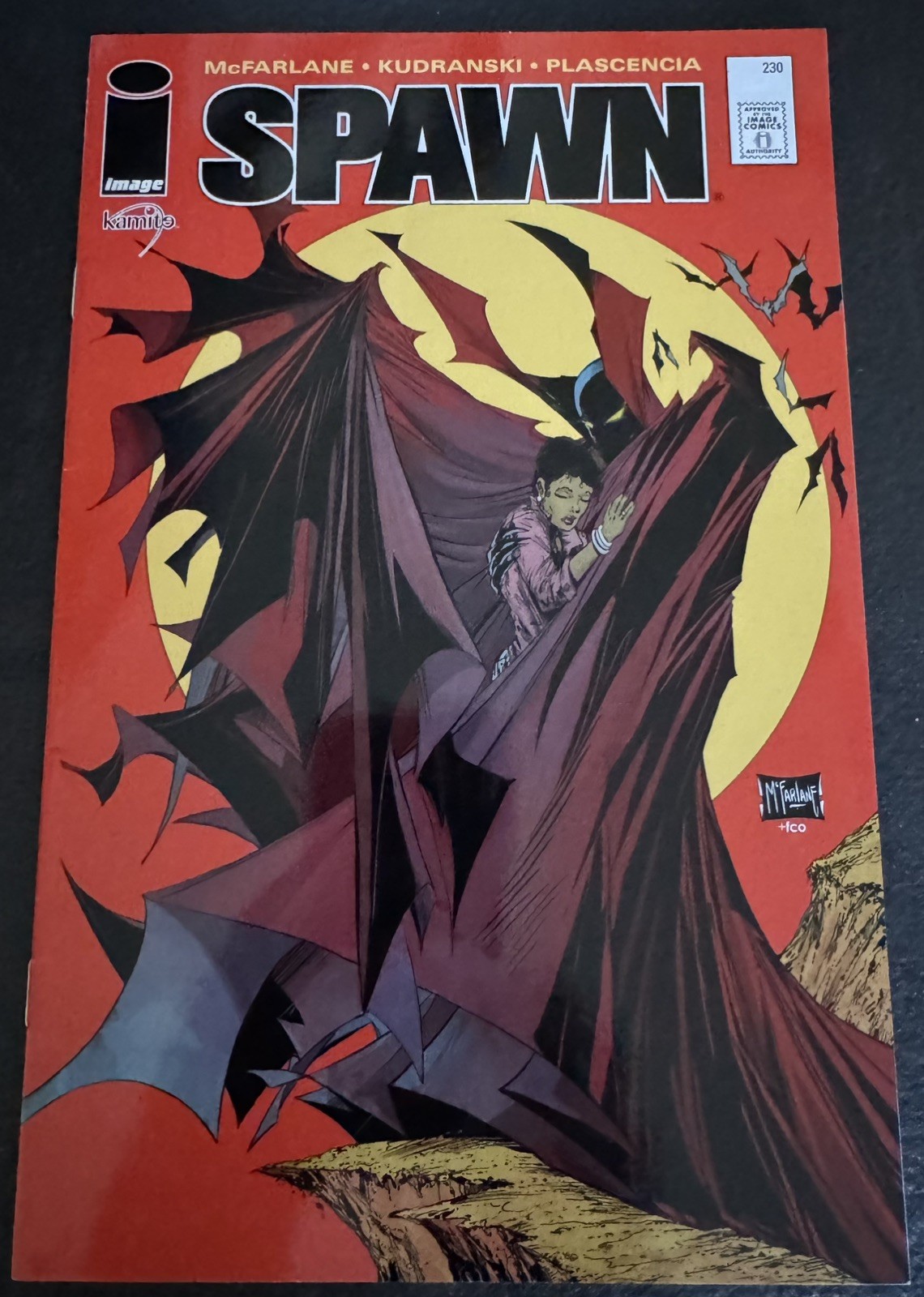 Image Mexico SPAWN #230 Todd McFarlane COLOR Variant ERROR