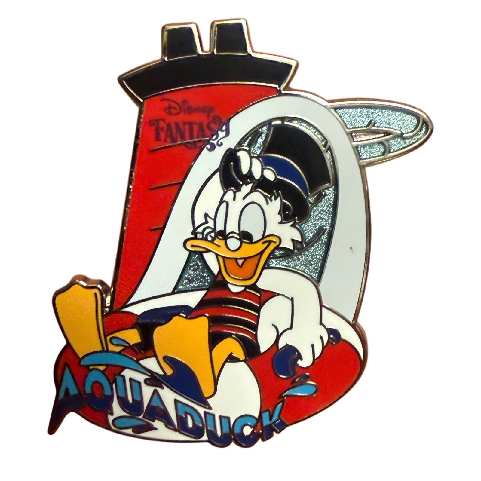 NEW 2026 Disney Cruise Line DCL Scrooge McDuck Aquaduck Disney Fantasy Pin NOC