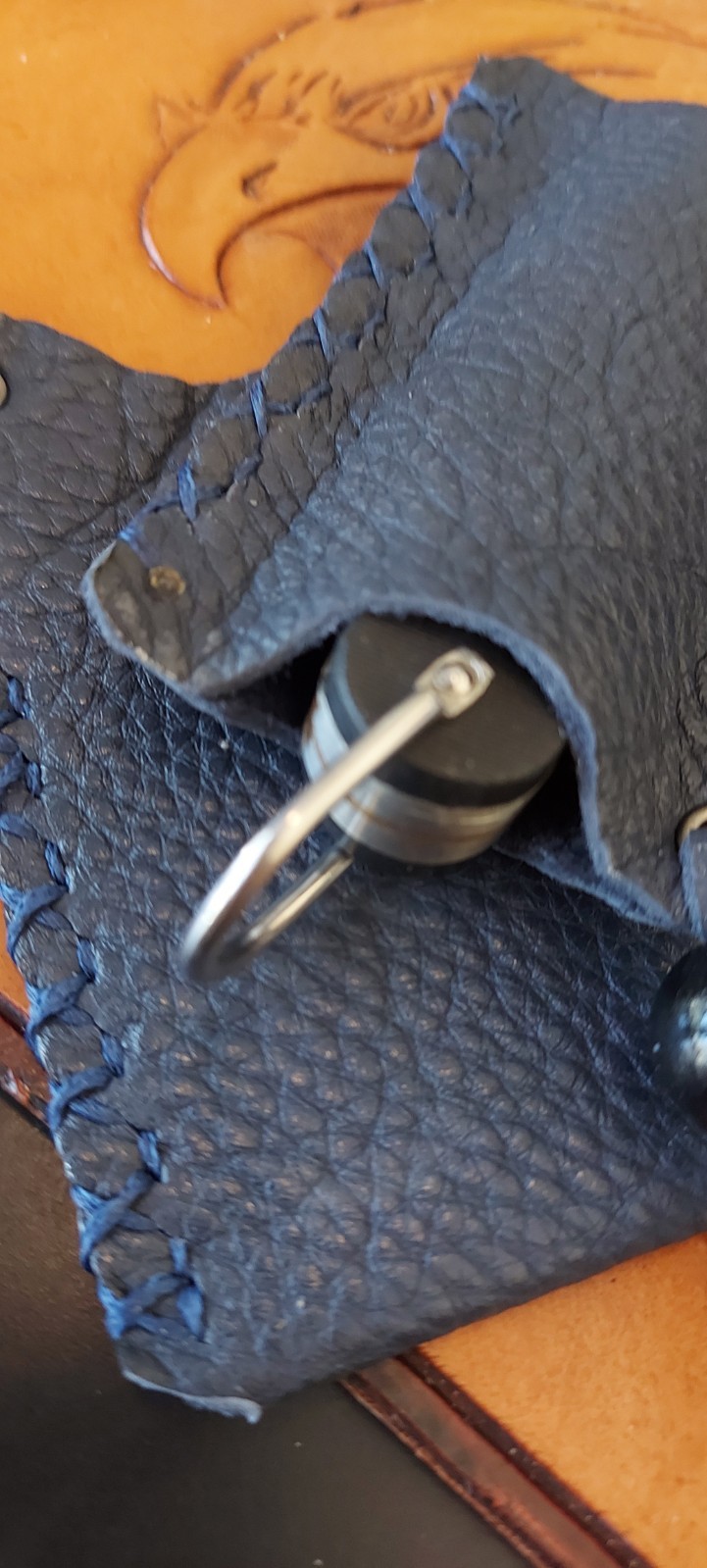 Bundle of 2 soft leather pocket slips for your 3 to 4\
