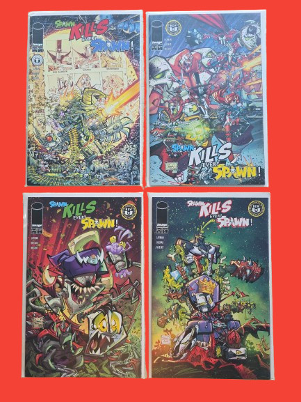 Spawn Kills Every Spawn #2,3,4 & 5 Image Comics Todd McFarlane