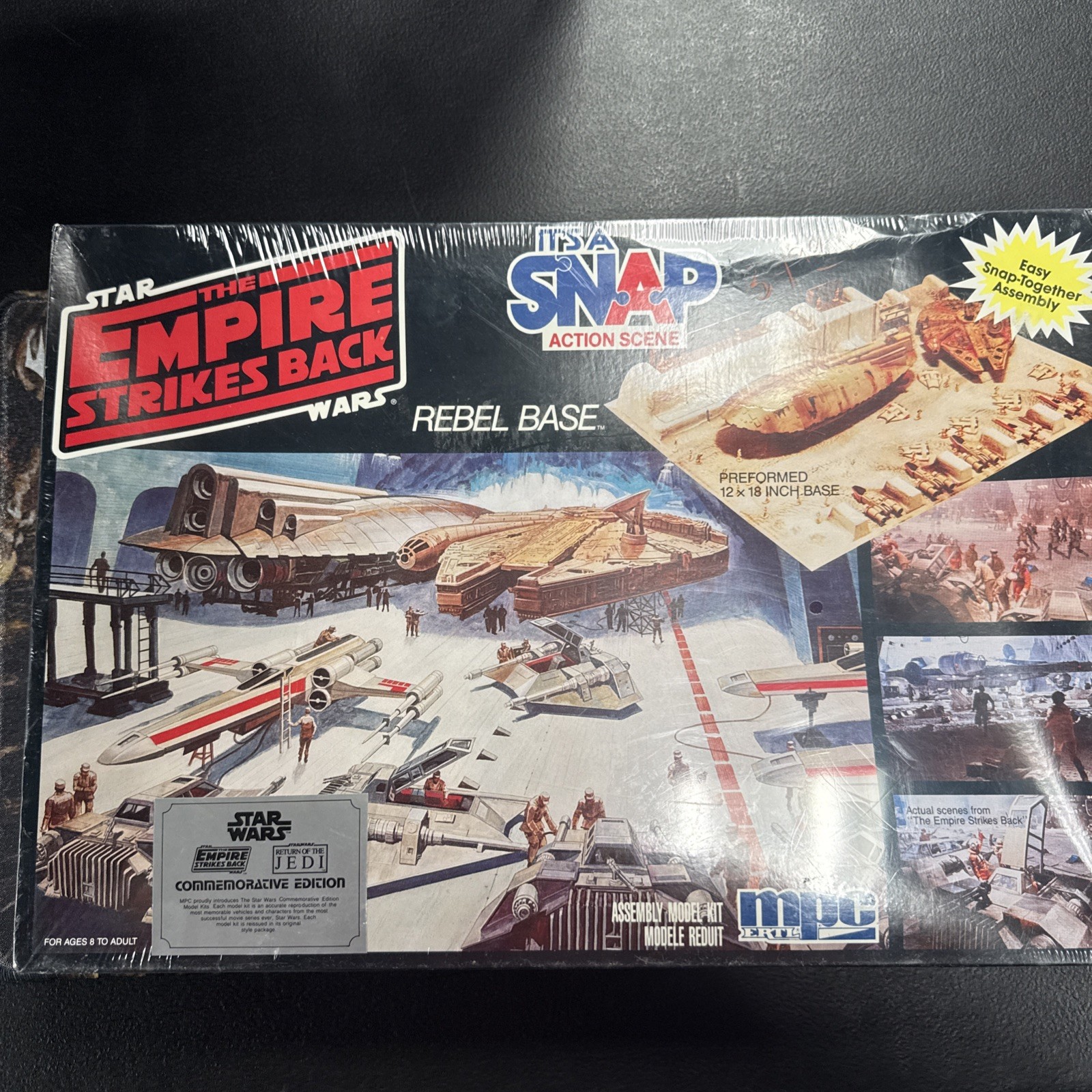 MPC ERTL Star Wars ESB Rebel Base It's A Snap Model Kit 1992