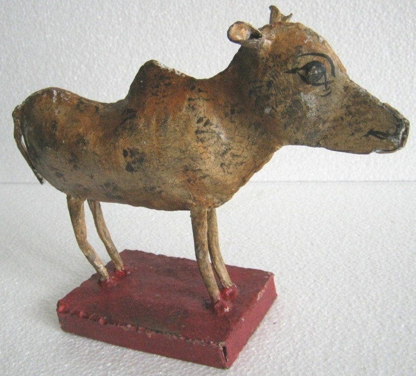 ANTIQUE COW HAND MADE IRON