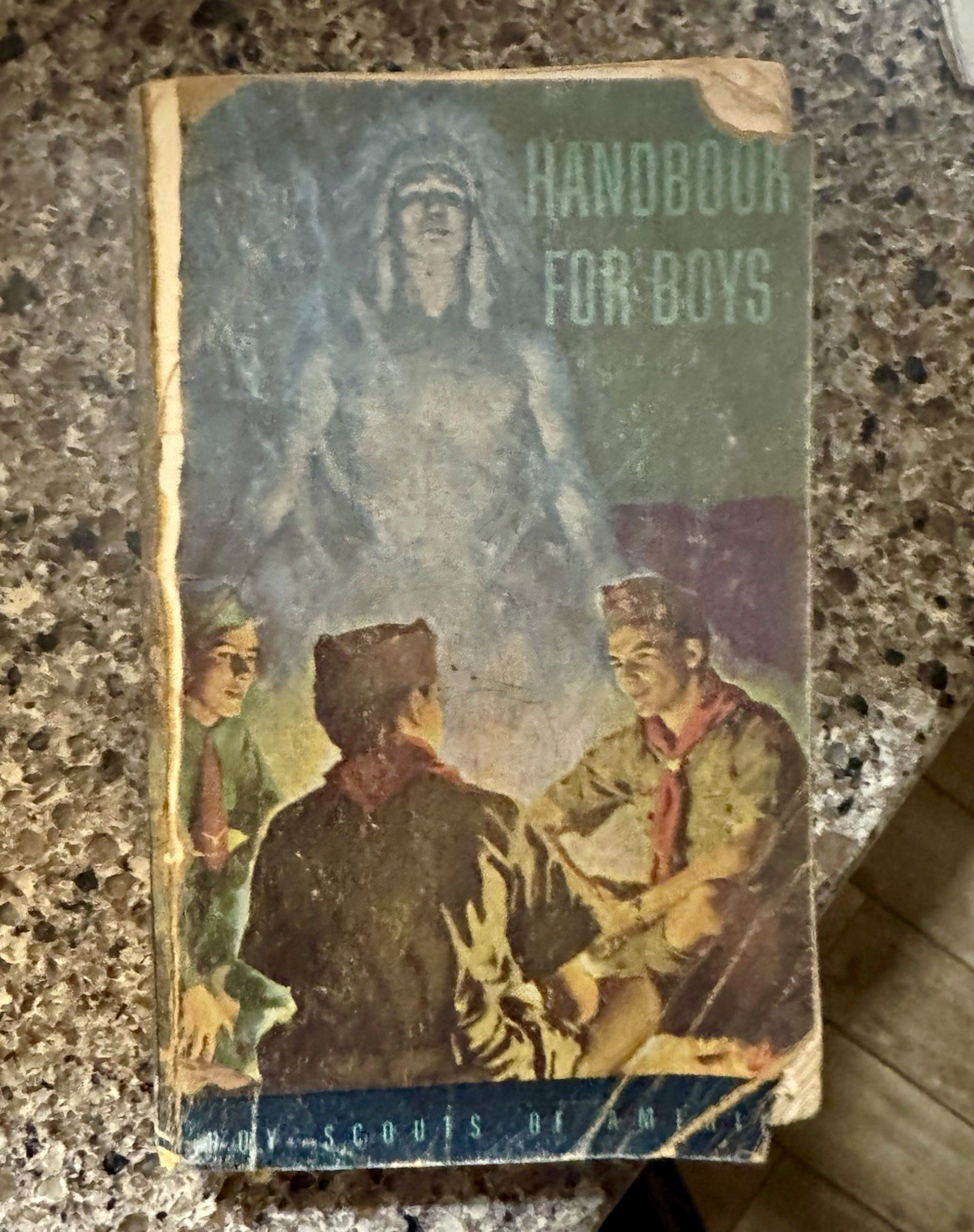 Boy Scouts of America Handbook for Boys Fifth Ed Fourth Printing Jan 1951