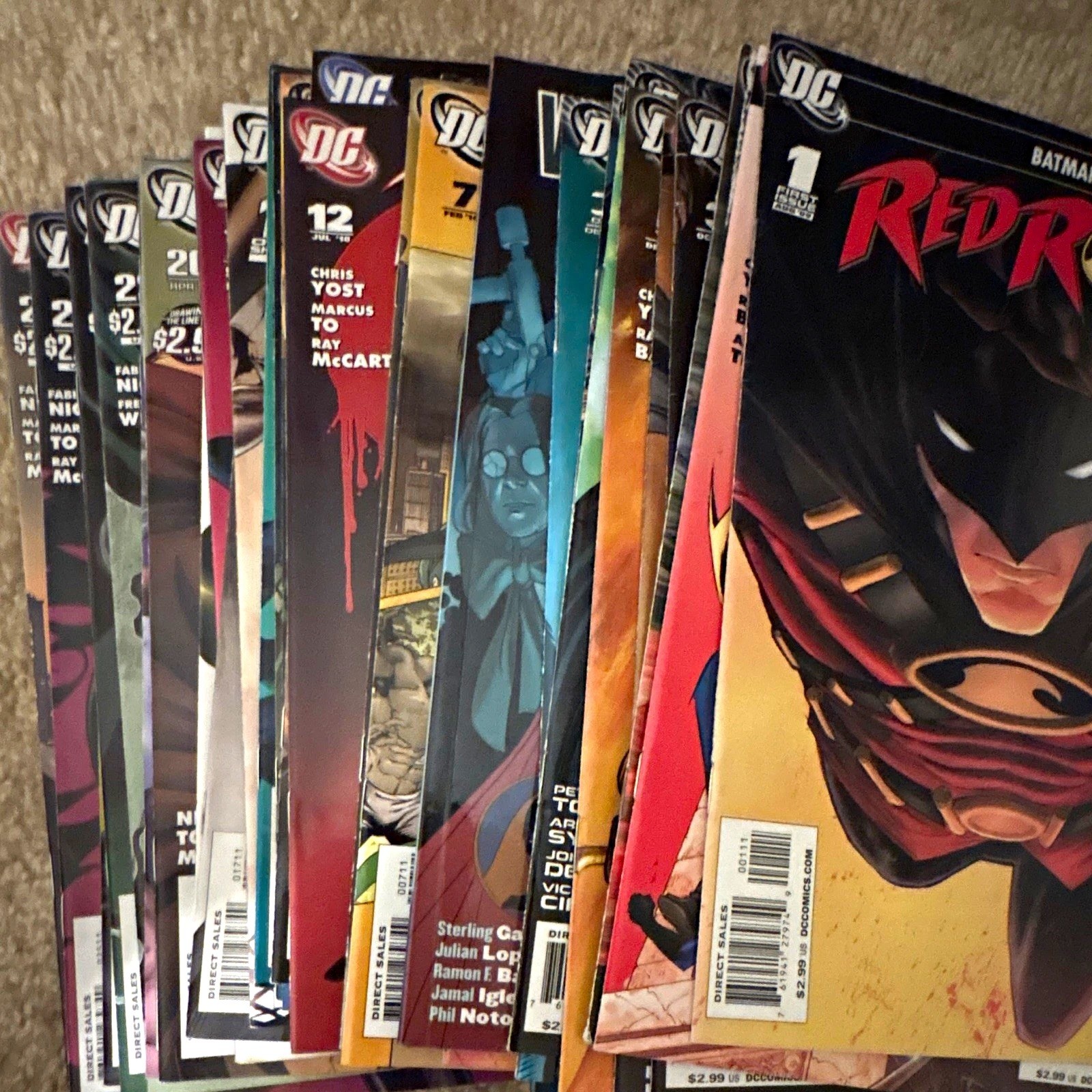 DC LOT Red Robin 1-26+ COMPLETE including OneShot, Blackest Night, Worlds Finest