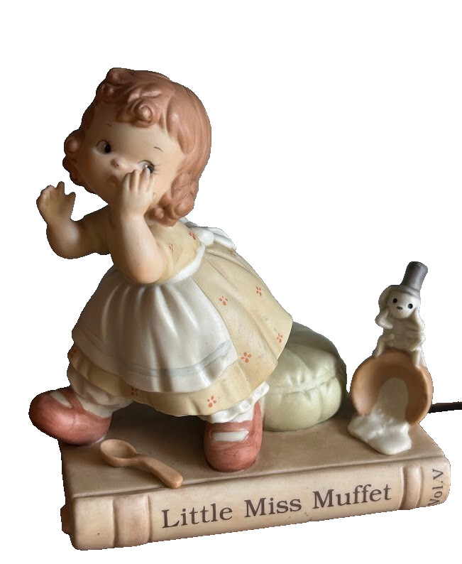 VTG Little Miss Muffet Enesco Limited Edition 1993 Ceramic Figurine 5.5\