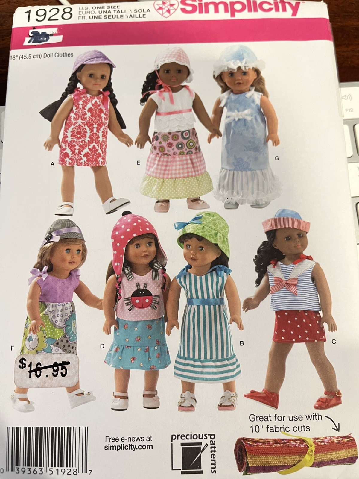 Simplicity pattern 1928 - 18