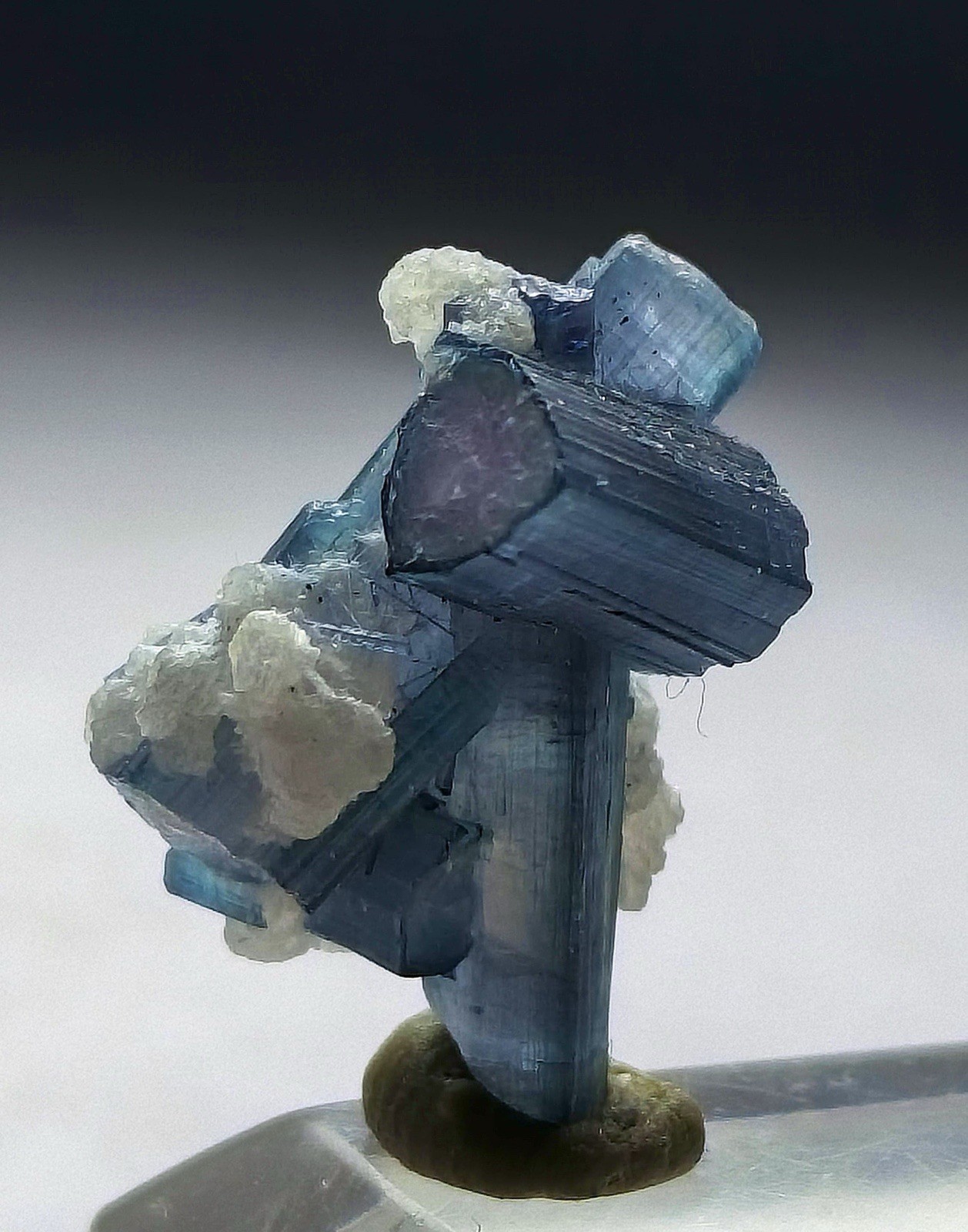 Saturated Top Quality Indicolite Bunch Type Cluster Specimen