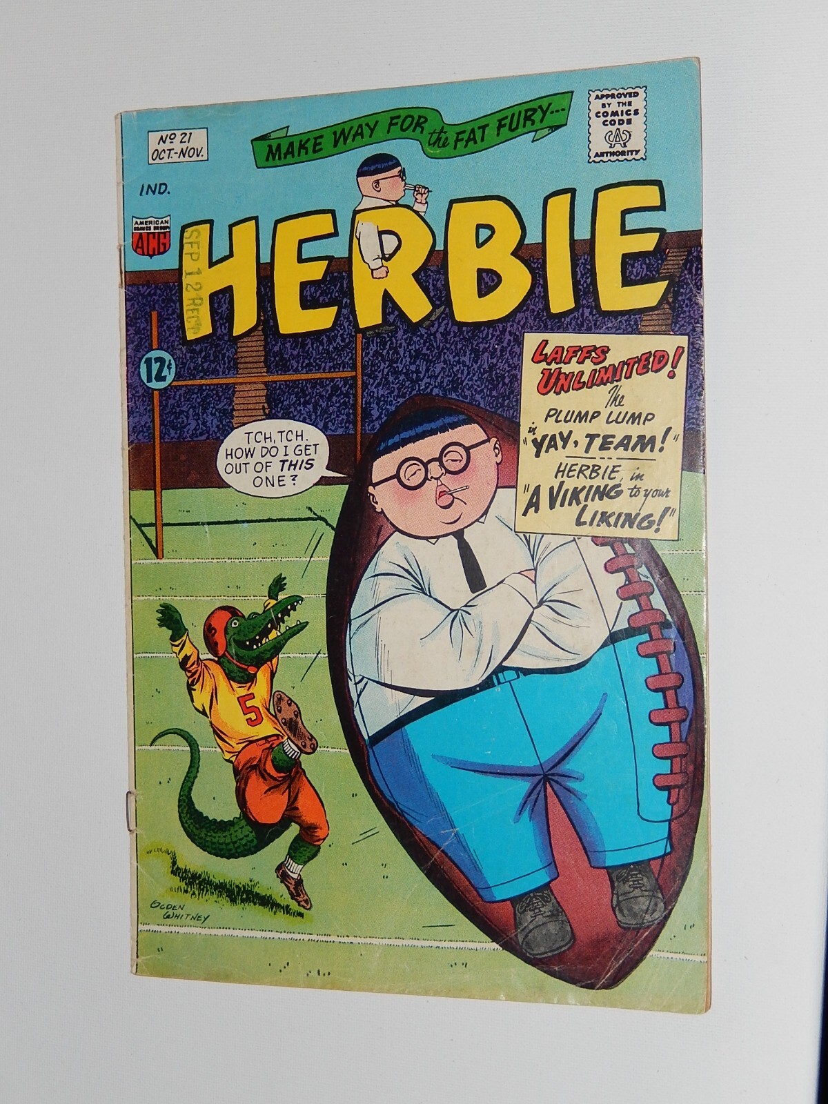 Herbie #21 October November 1966 American Comics Group Comics