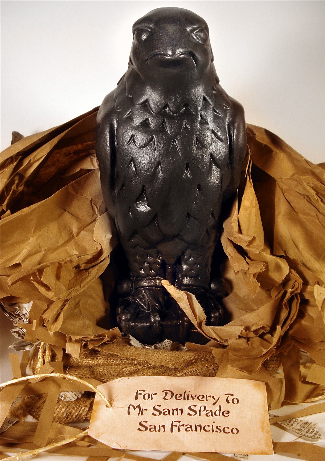 1941 Maltese Falcon Statue Screen Accurate Prop 25 LB Lead by Haunted Studios™