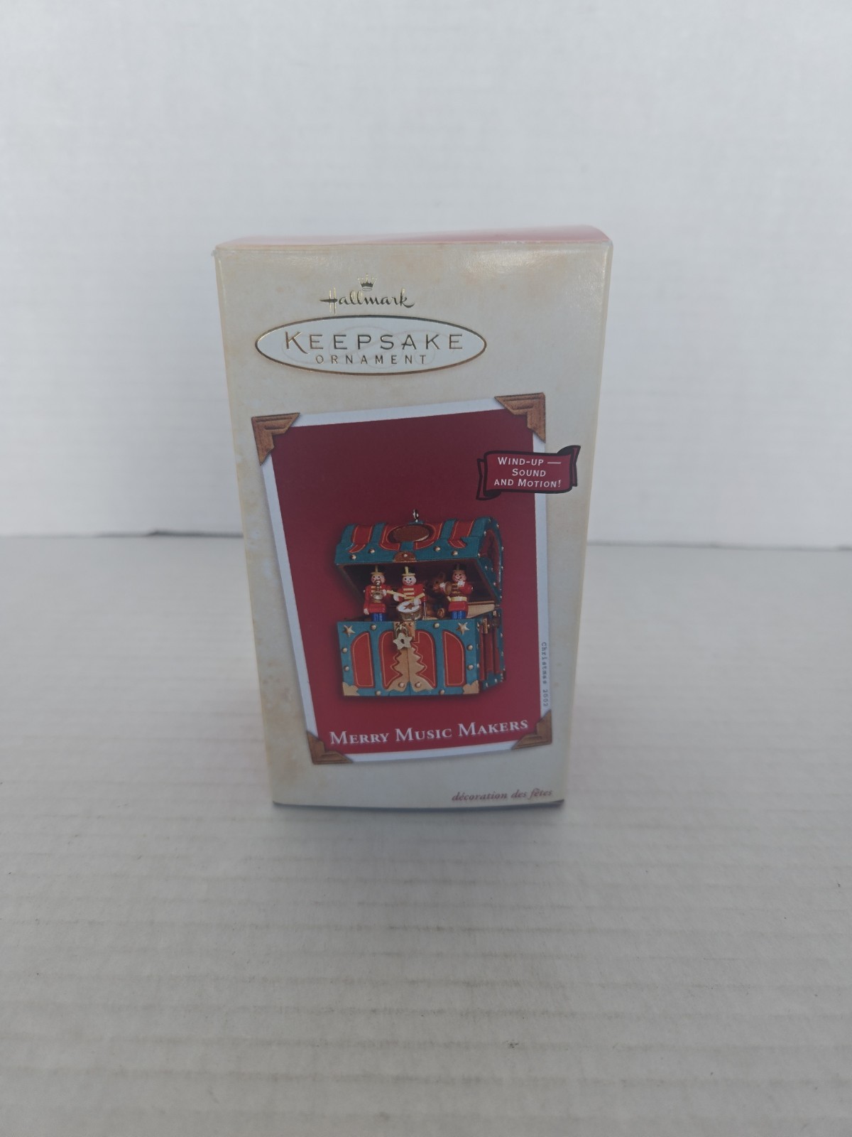 Vintage Hallmark Ornament: 2002 Merry Music Makers Wind-Up