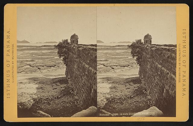 Photo:Panama Panama City 1870s Walk Around the Walls Fortification View