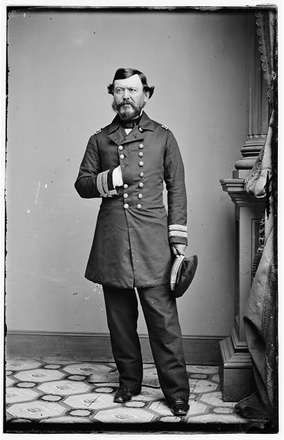 Photo:Capt J.R. Goldsborough USN Naval Officer 1860s Portrait