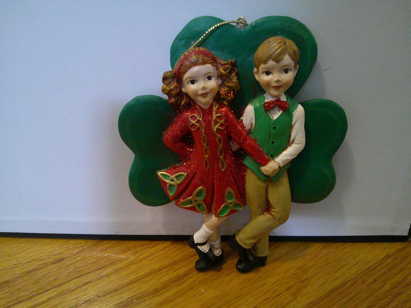 KSA, Inc. Irish Girl and Boy Dancers within a Heart  5