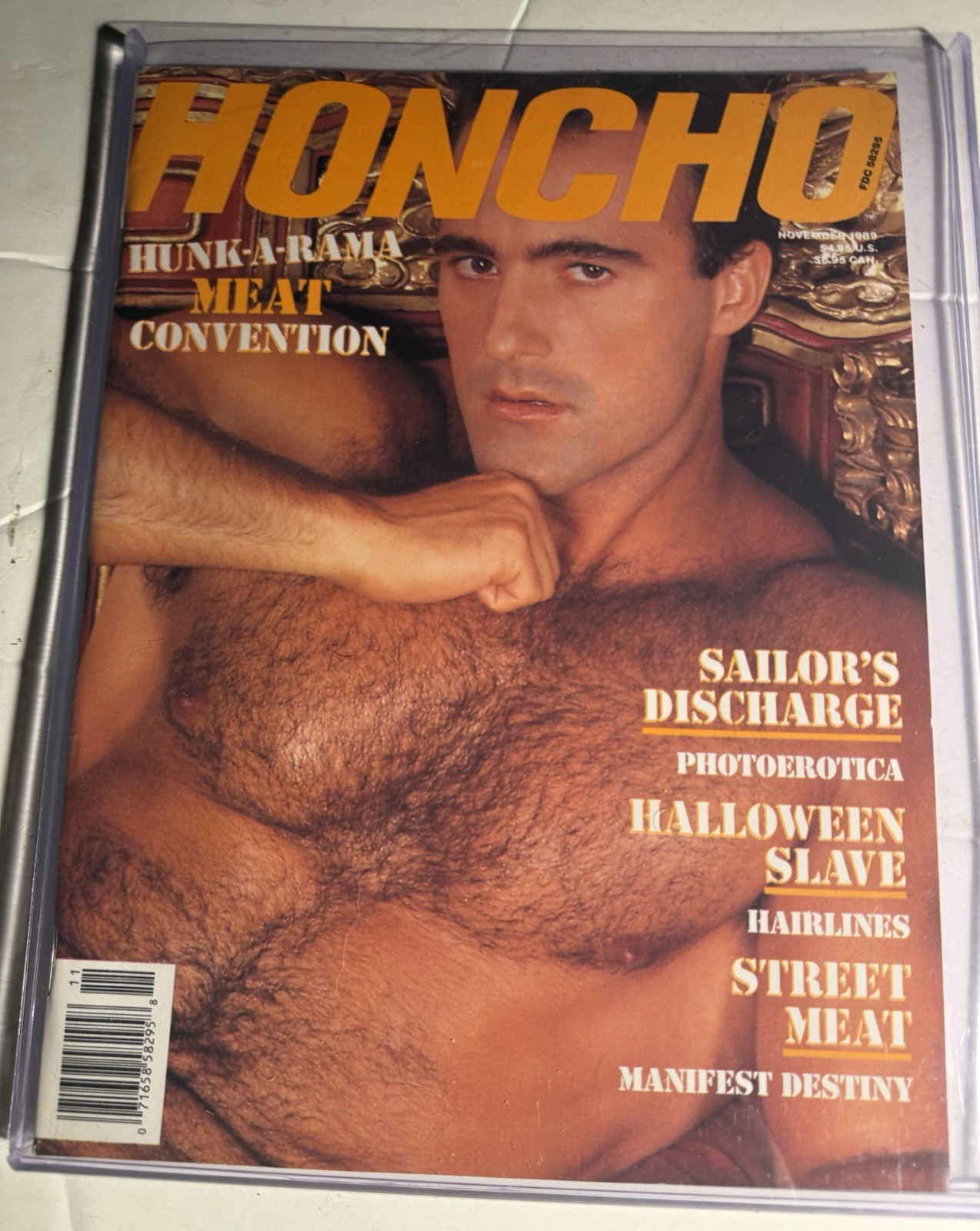 HONCHO - NOVEMBER 1989 CULTURE PHOTOGRAPHY & ART MAGAZINE GAY Interest-NICE