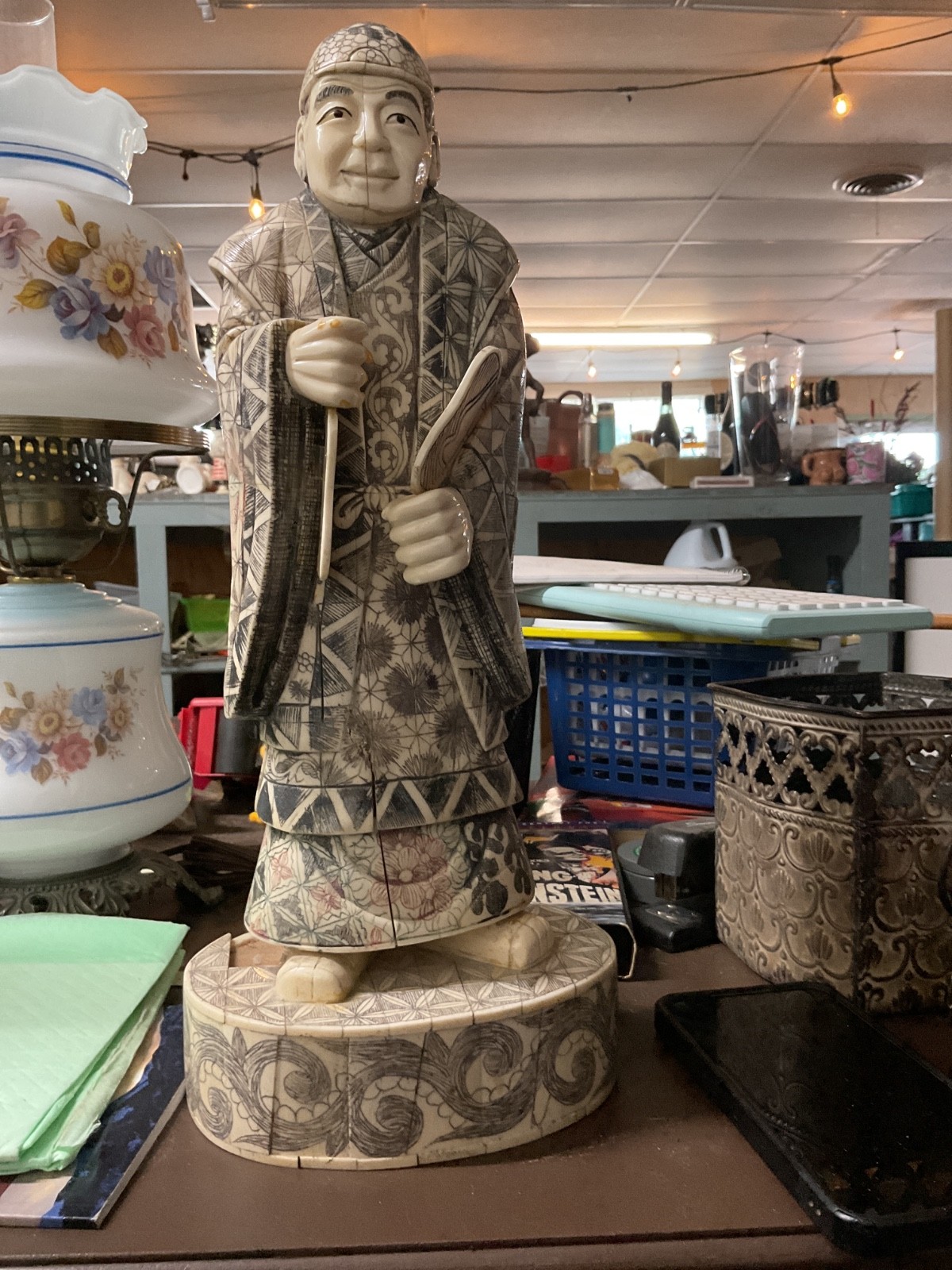 vintage japanese statue