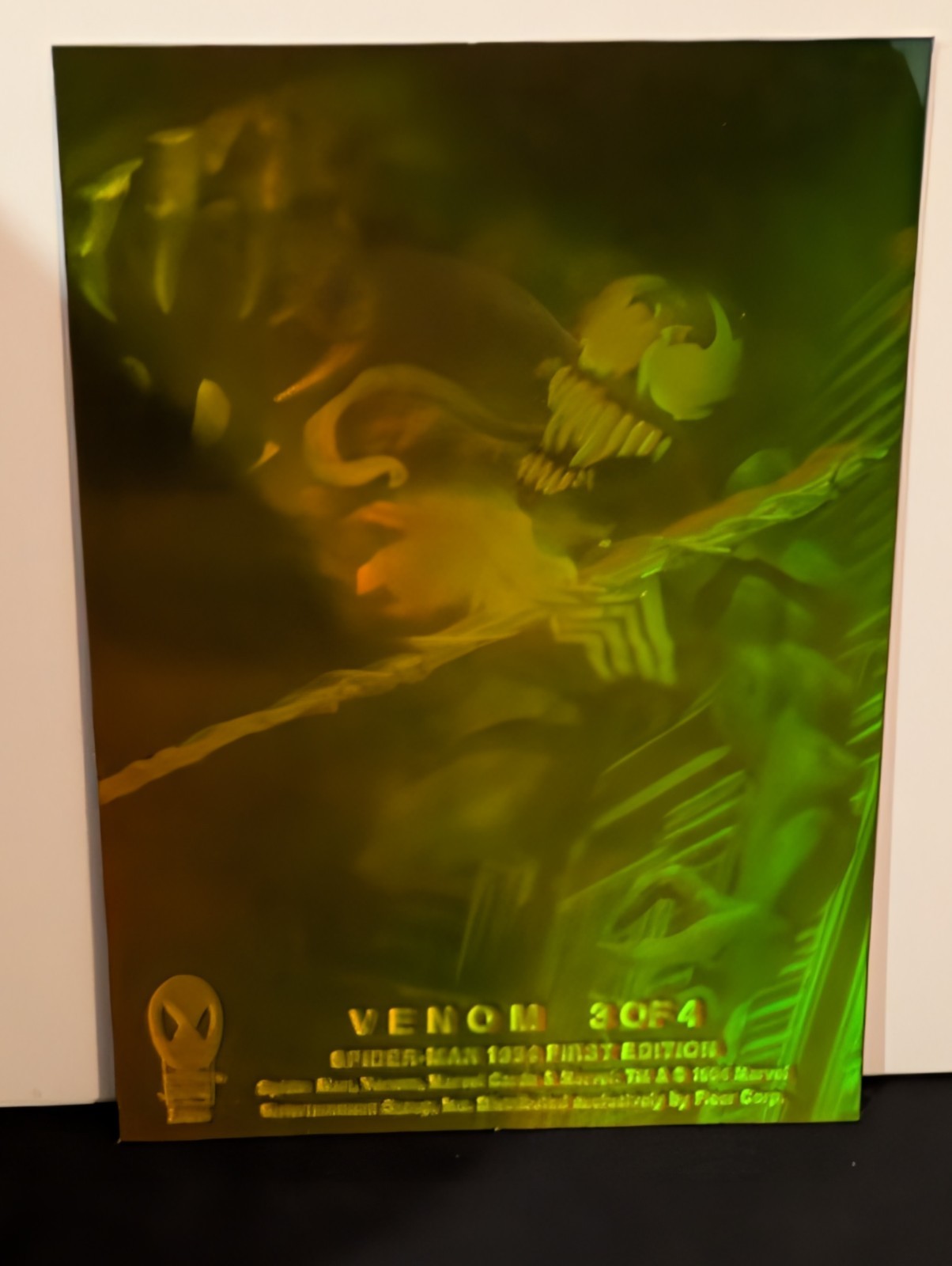 1994 Marvel Fleer Amazing Spider-Man 1st Edition Hologram #3 of 4 Venom