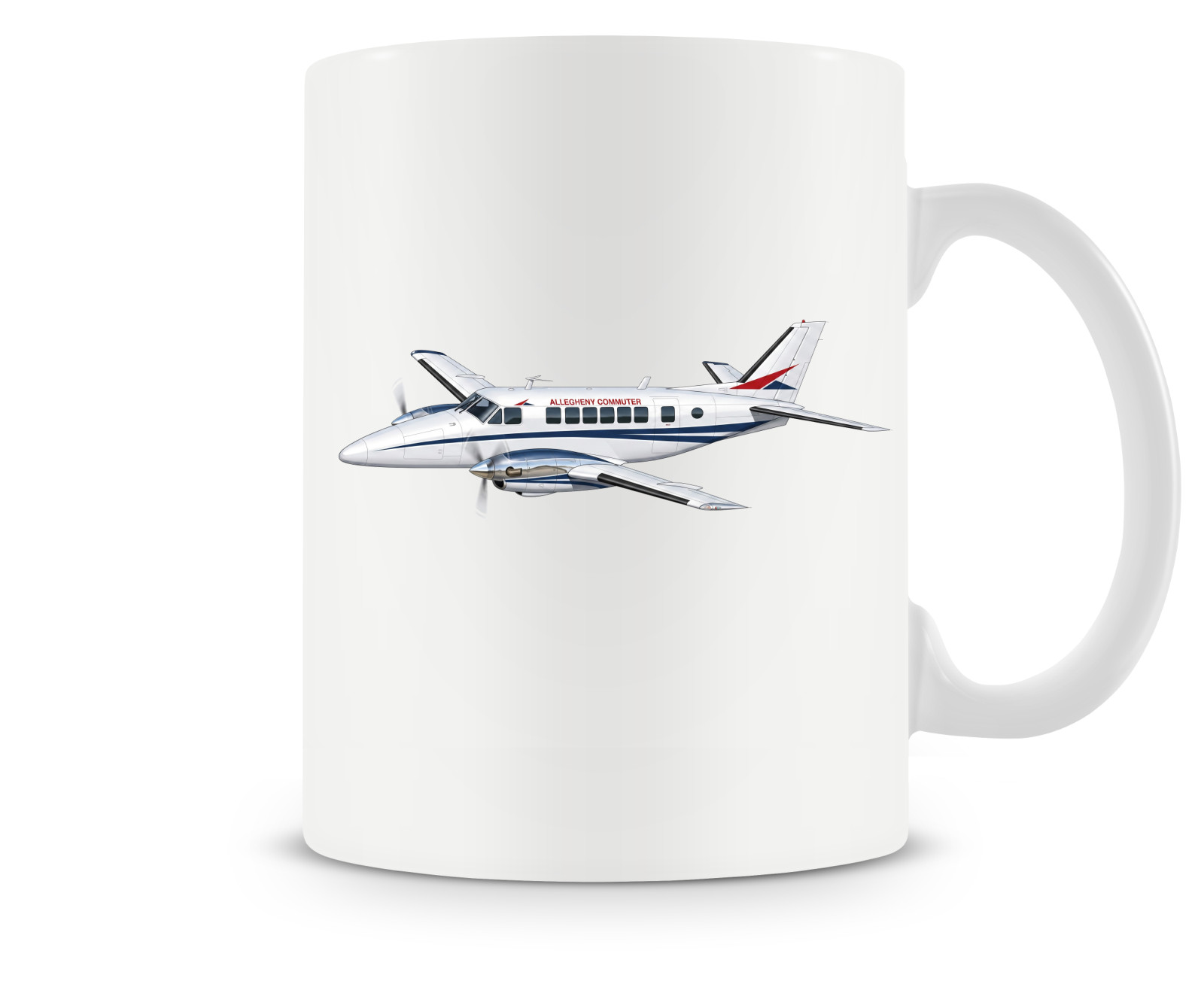 Allegheny Airlines Beech 99 Ceramic Coffee Mug - 15oz. Allegheny Airlines Beech 99 Ceramic Coffee Mug - 15oz.