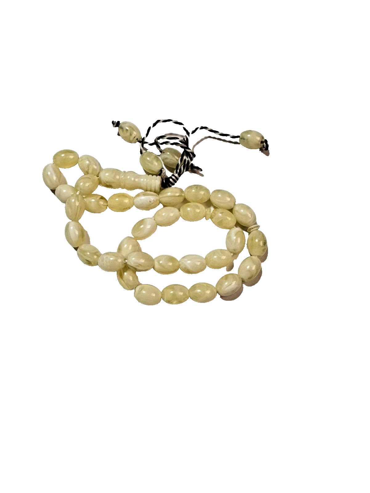 Luxury Kahraman  Dust Misbaha: Creamy marble patterns meeting timeless, elegant