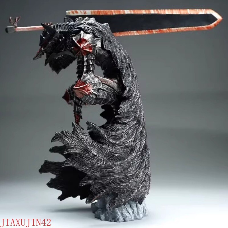 Anime BERSERK Guts Beruseruku Figure Guts Berserker Armor Statue Boxed Model NEW