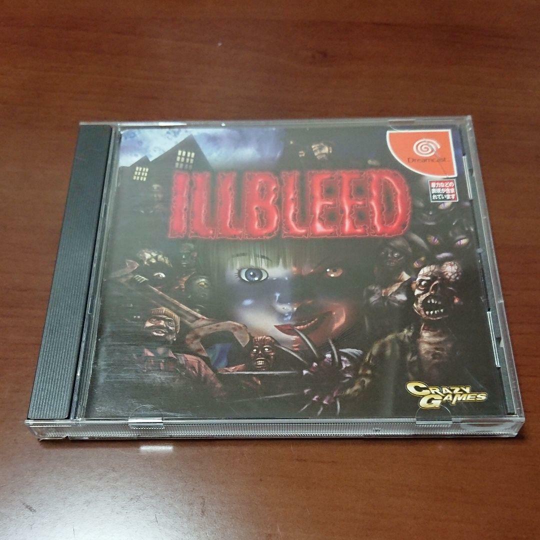 Dreamcast DC software Sega Illbleed Japanese
