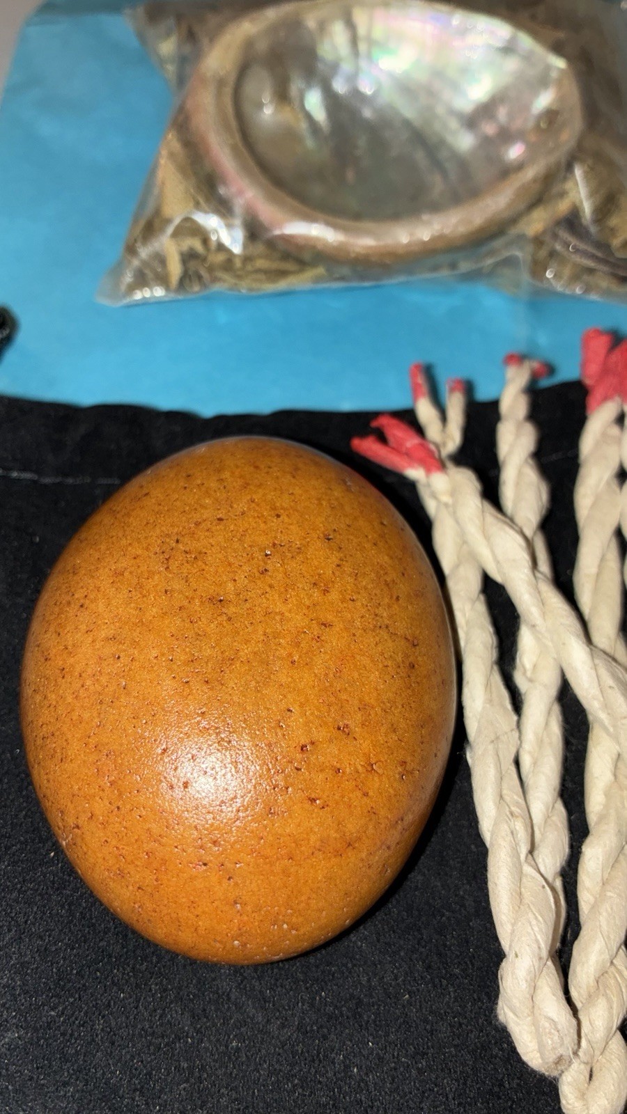 Pacific Northwest Sacred Meditation Stone | Abundance Money Luck Affirmation