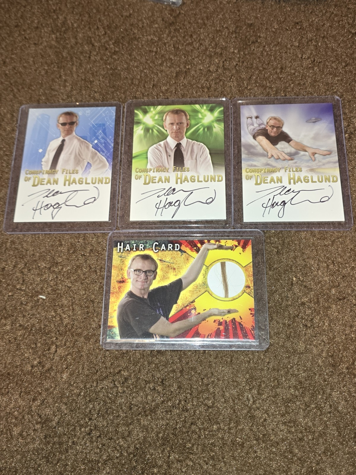 20072008 Dean Haglund Autograph Cards And DNA Card