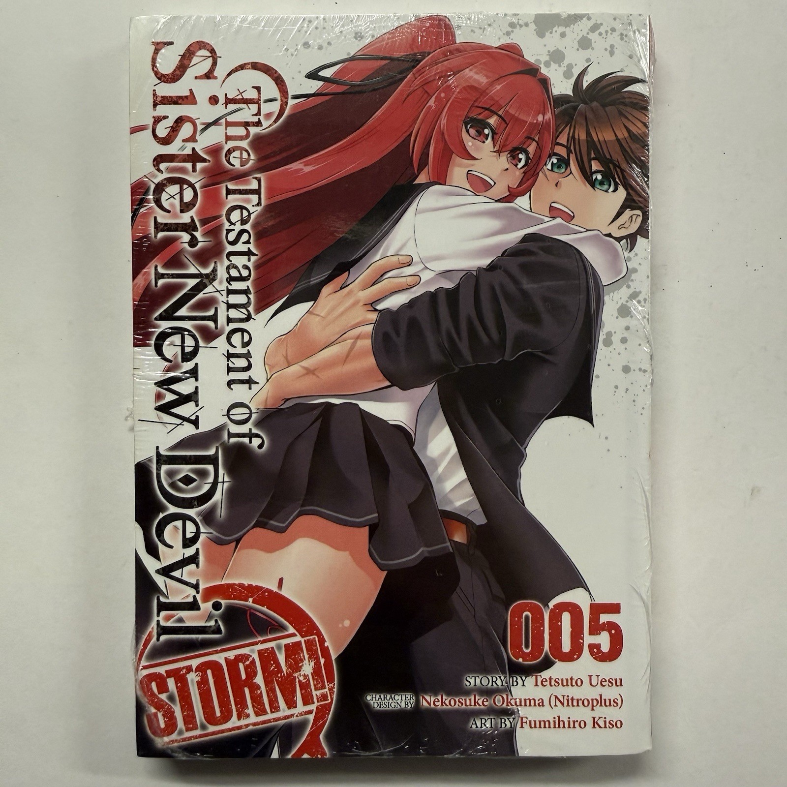 The Testament of Sister New Devil Storm Volume 5 Manga English OOP SEALED