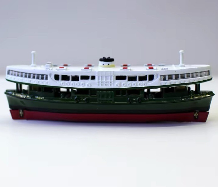 1/43 Hong Kong Star Ferry Silver Star Diecast Ship Model Nostalgic Collectible