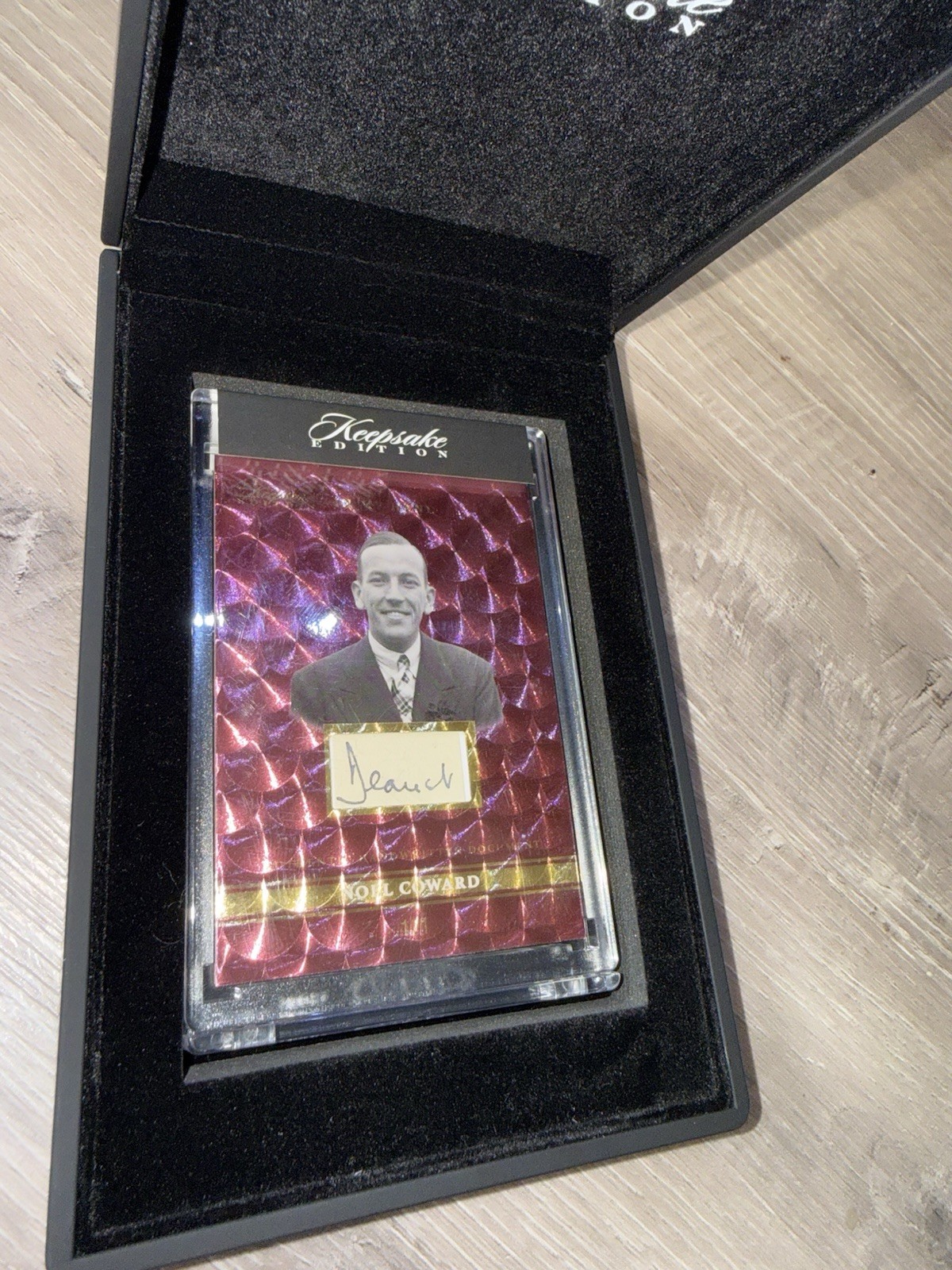 Super Products 2025 Pieces of the Past In My Hand Noel Coward Auto 1/1