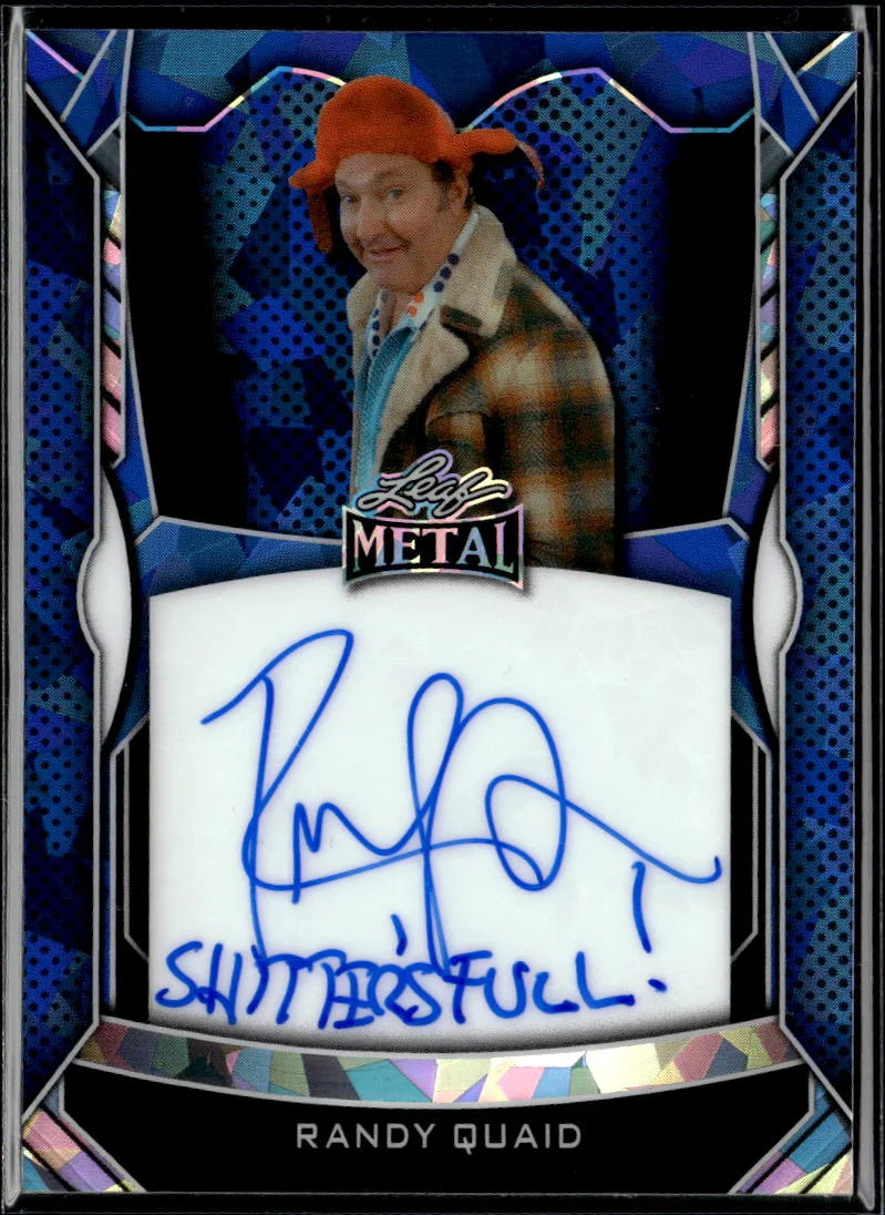 Randy Quaid 2025 Leaf Metal Inscription 