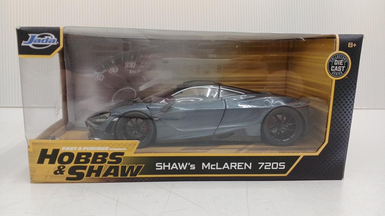 JADA Hobbs & Shaw McLaren 720S Scale Model 1/24 [Age 13+]