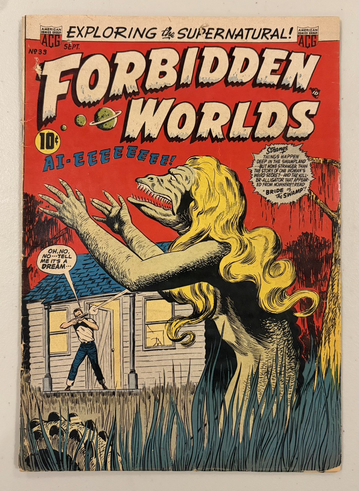 FORBIDDEN WORLDS #33 (1954)  PCH
