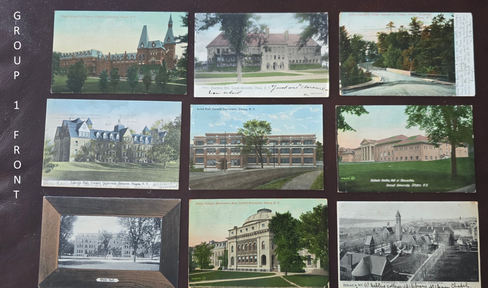 Ultimate Vintage Cornell University, Ithaca, NY Postcards  (Mega Lot of 28)
