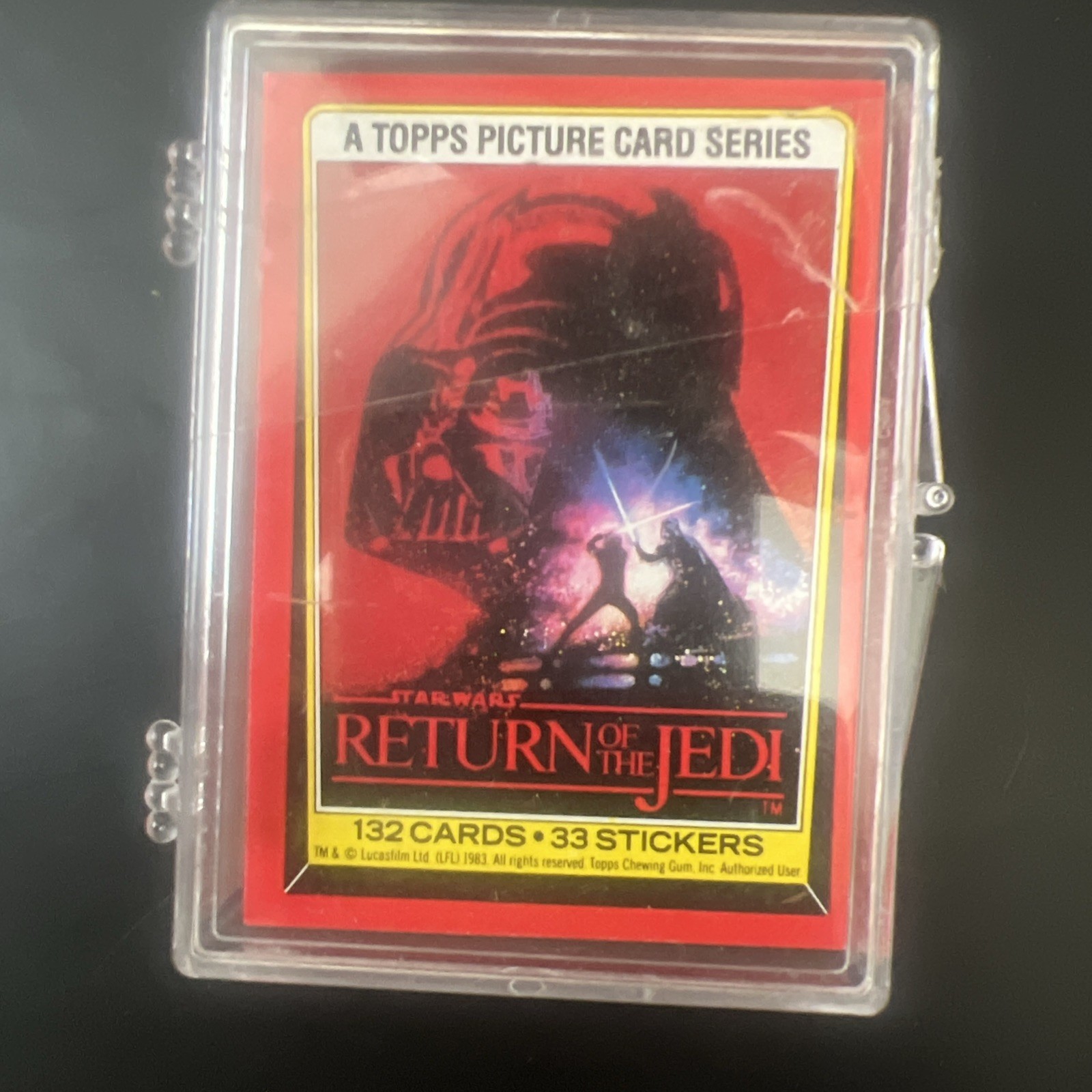 Star Wars Return of the Jedi Trading Cards 1977 Topps Red Series NM NEW