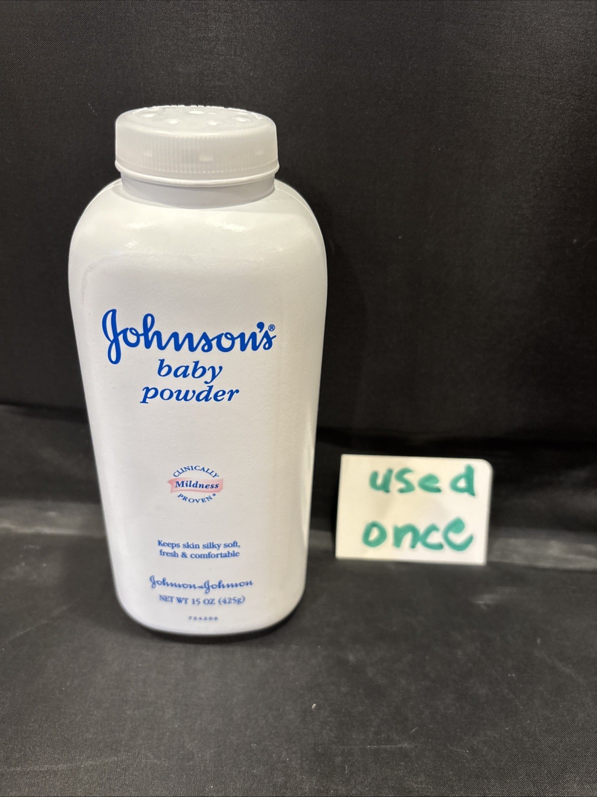 Vintage Johnson’s Baby Powder Clinically Mildness Proven Vintage Container