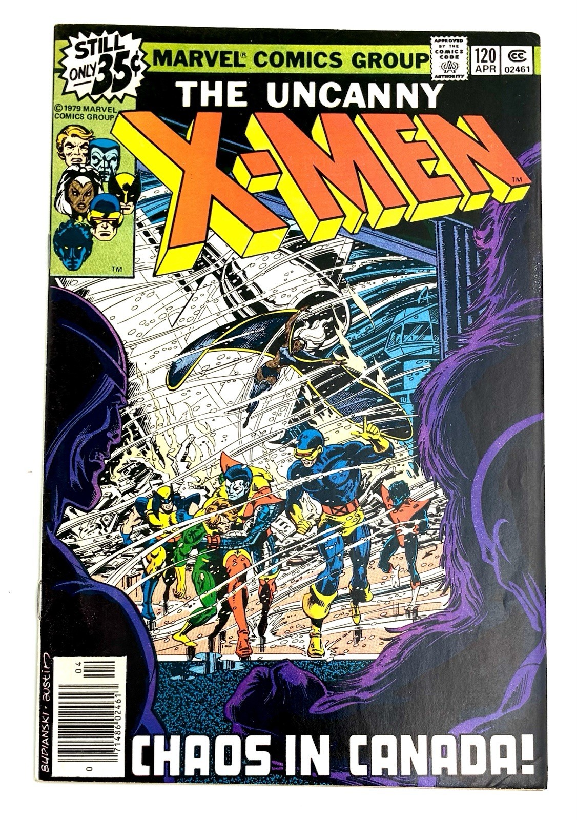 Uncanny X-MEN #120 1979 8.0 VF 🔑1st Cameo  Alpha Flight