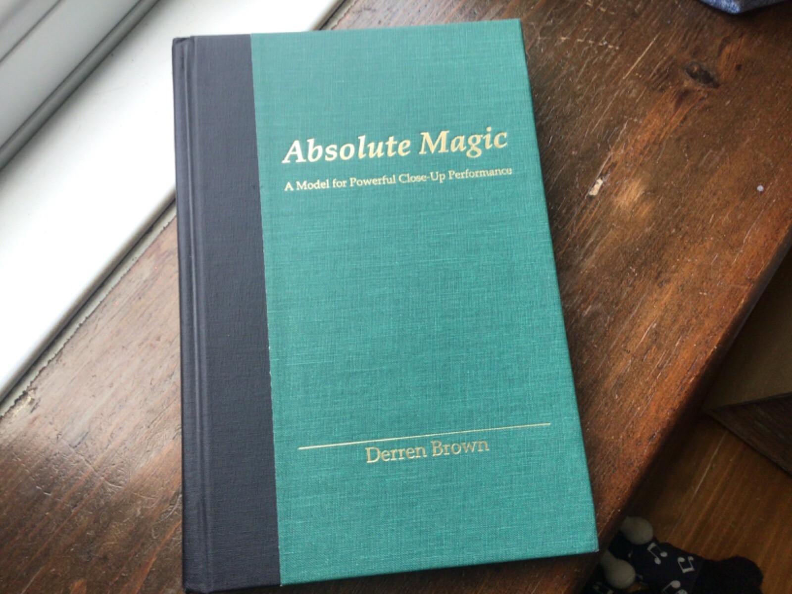 Absolute Magic Derren Brown ***Signed 2nd Edition***Out of Print**RARE**