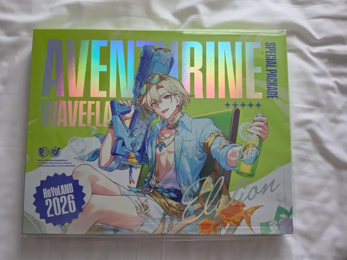 HoYoLAND 2026 Honkai Star Rail Aventurine Special Package Box New Korea Exclusiv