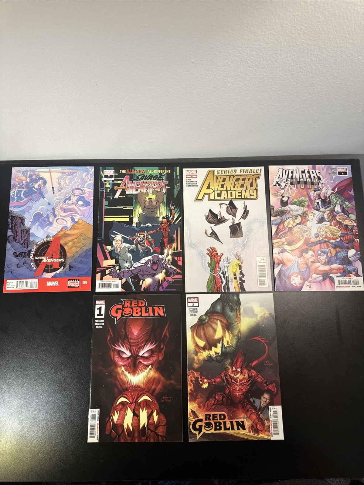 Avengers And Red Goblin Comics Lot: Red Goblin 1-2, Random Avengers Comics