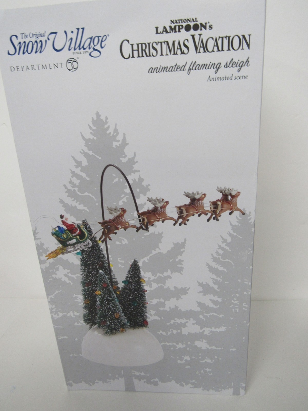 Dept 56 4030744 National Lampoon's Christmas Vacation Animated Flaming Sleigh 