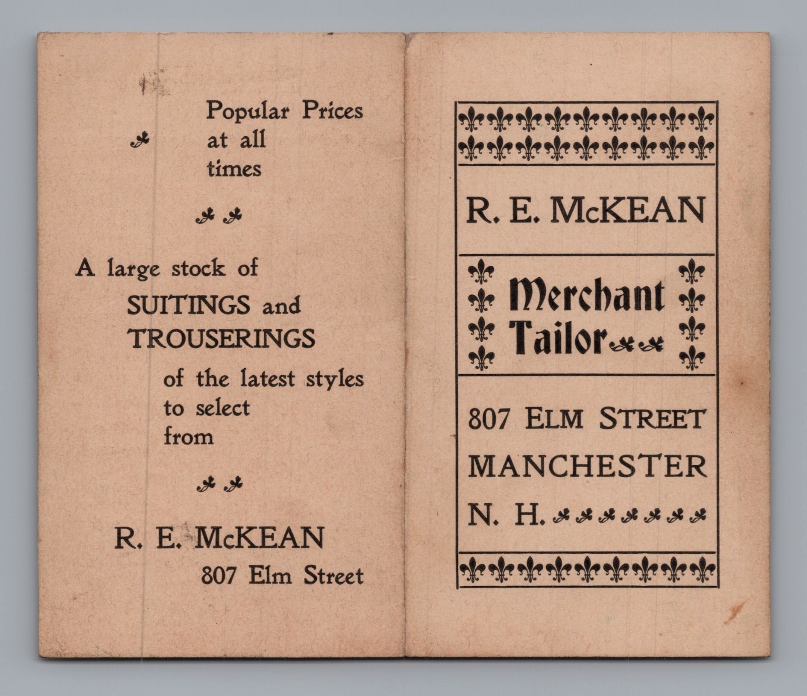 RARE 1897 Manchester NH Fire Alarm Box Guide Pocket Calendar Amoskeag Mills RARE 1897 Manchester NH Fire Alarm Box Guide Pocket Calendar Amoskeag Mills