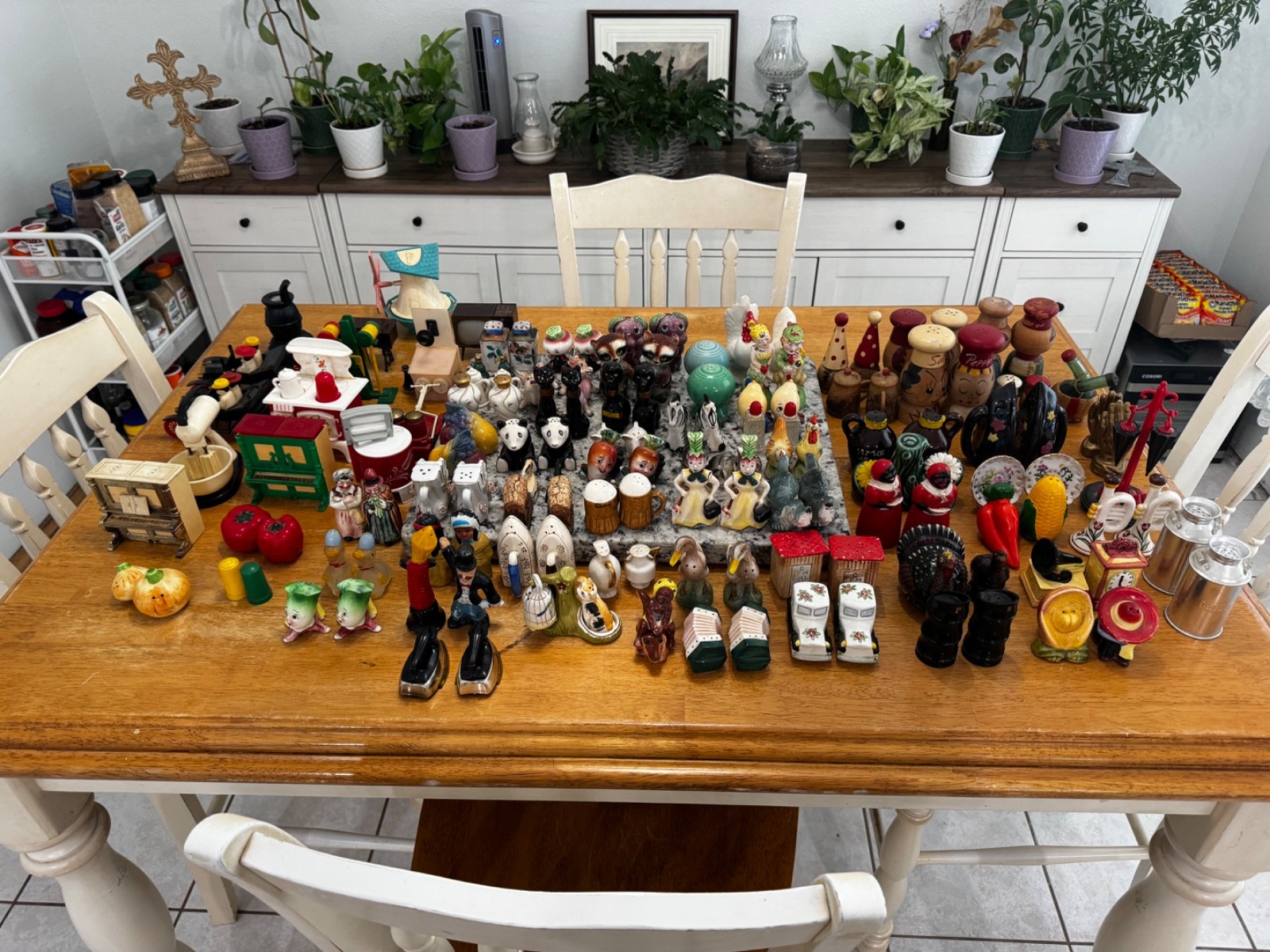 Unique Mid-50's Salt Shaker Collection
