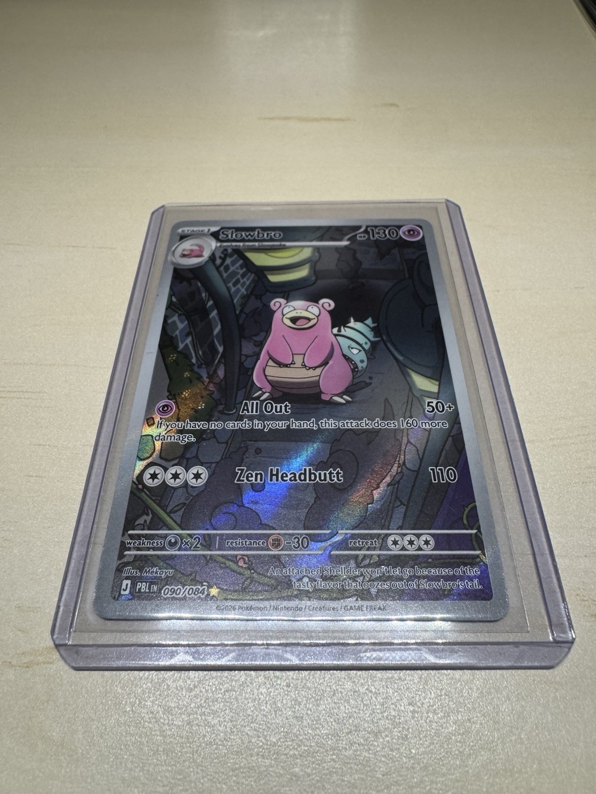 Slowbro 090/084 Pitch Black NM Pokémon TCG
