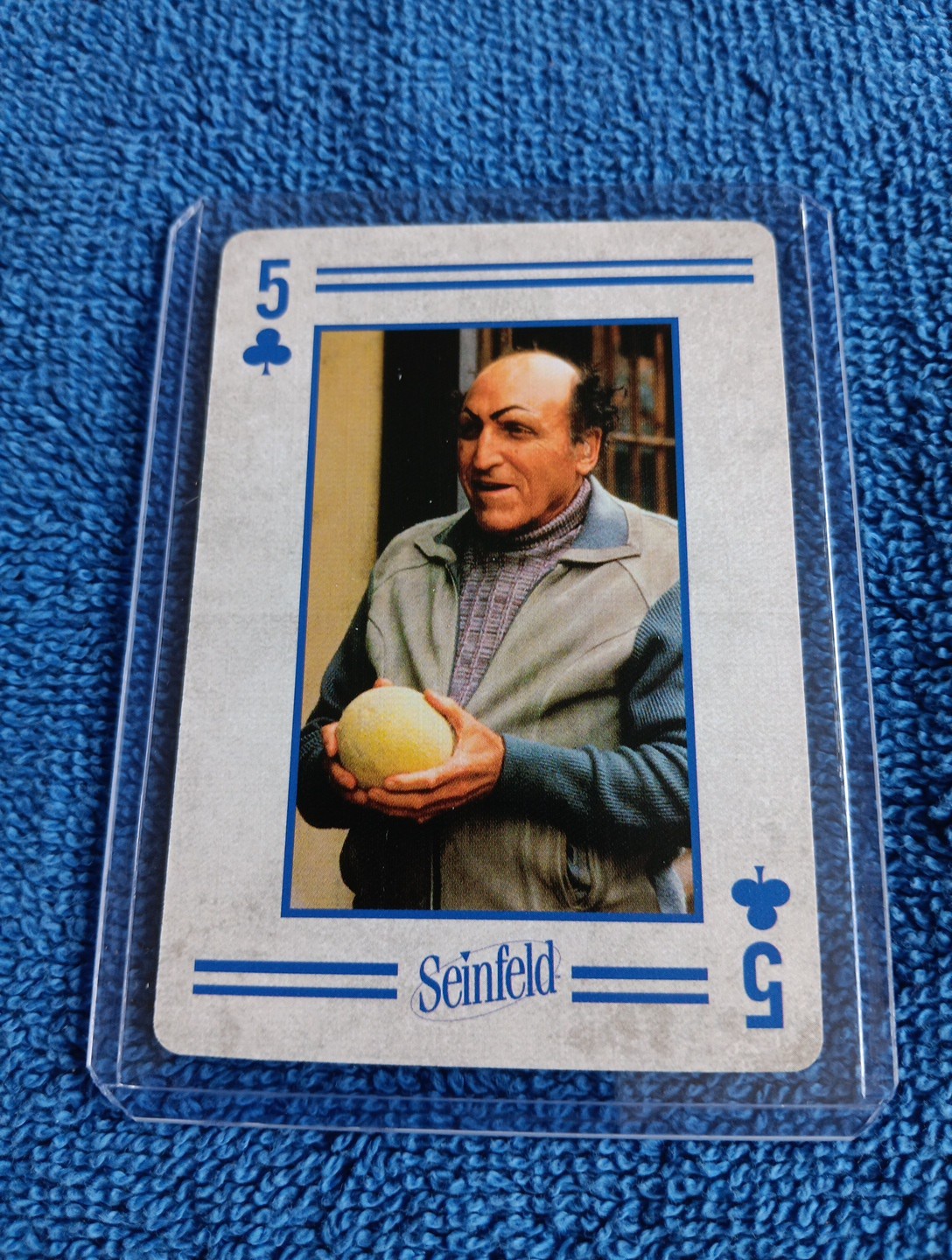Len Lesser (Uncle Leo) Playing Card Trading Card Seinfeld Actor Comedian 