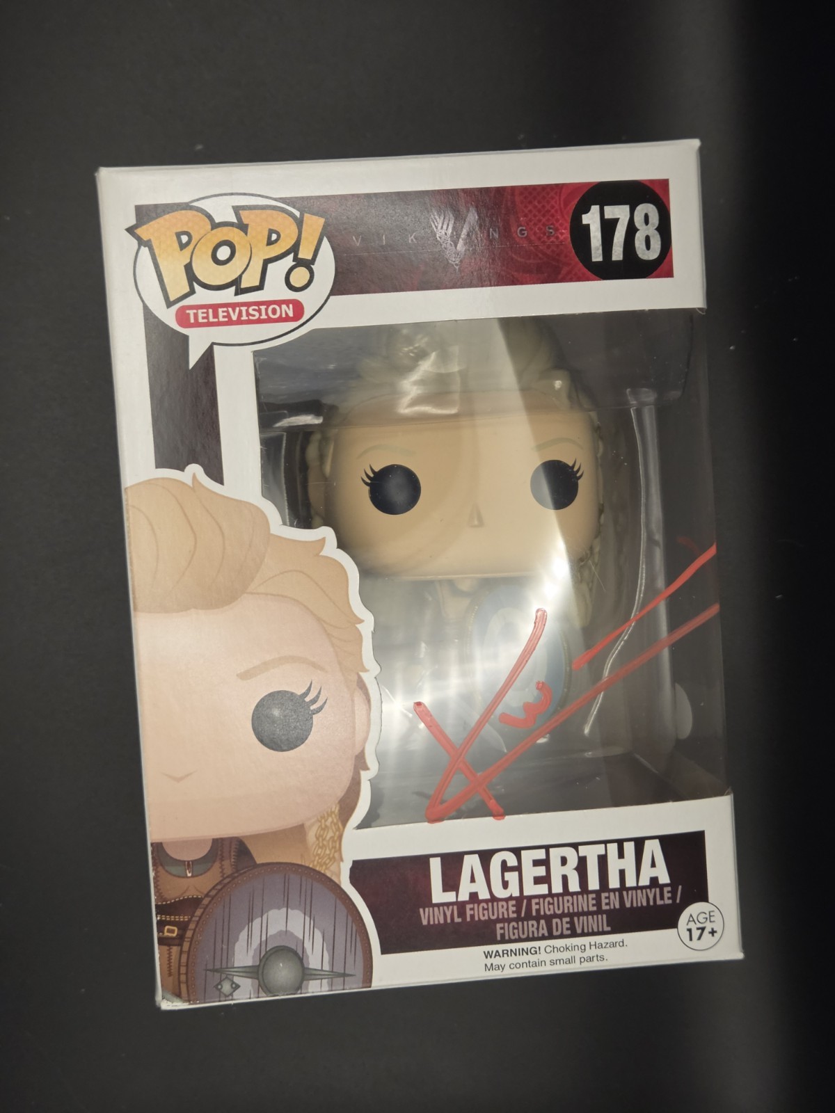 Katheryn Winnick Signed Lagertha Funko Vikings TV Show JSA Certification