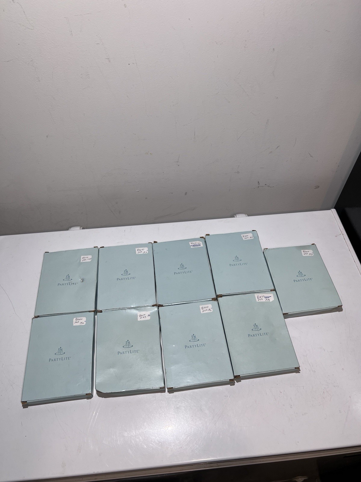 PARTYLITE TEALIGHT CANDLES- Brand New 9 Boxes . Mix 108 Candles