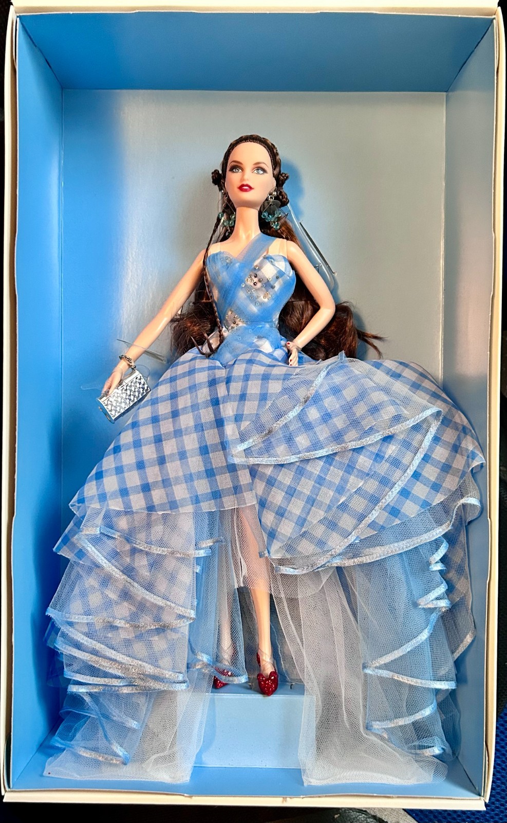 The Wizard of Oz Fantasy Glamour Dorothy Doll Barbie Collector Gold Label NRFB