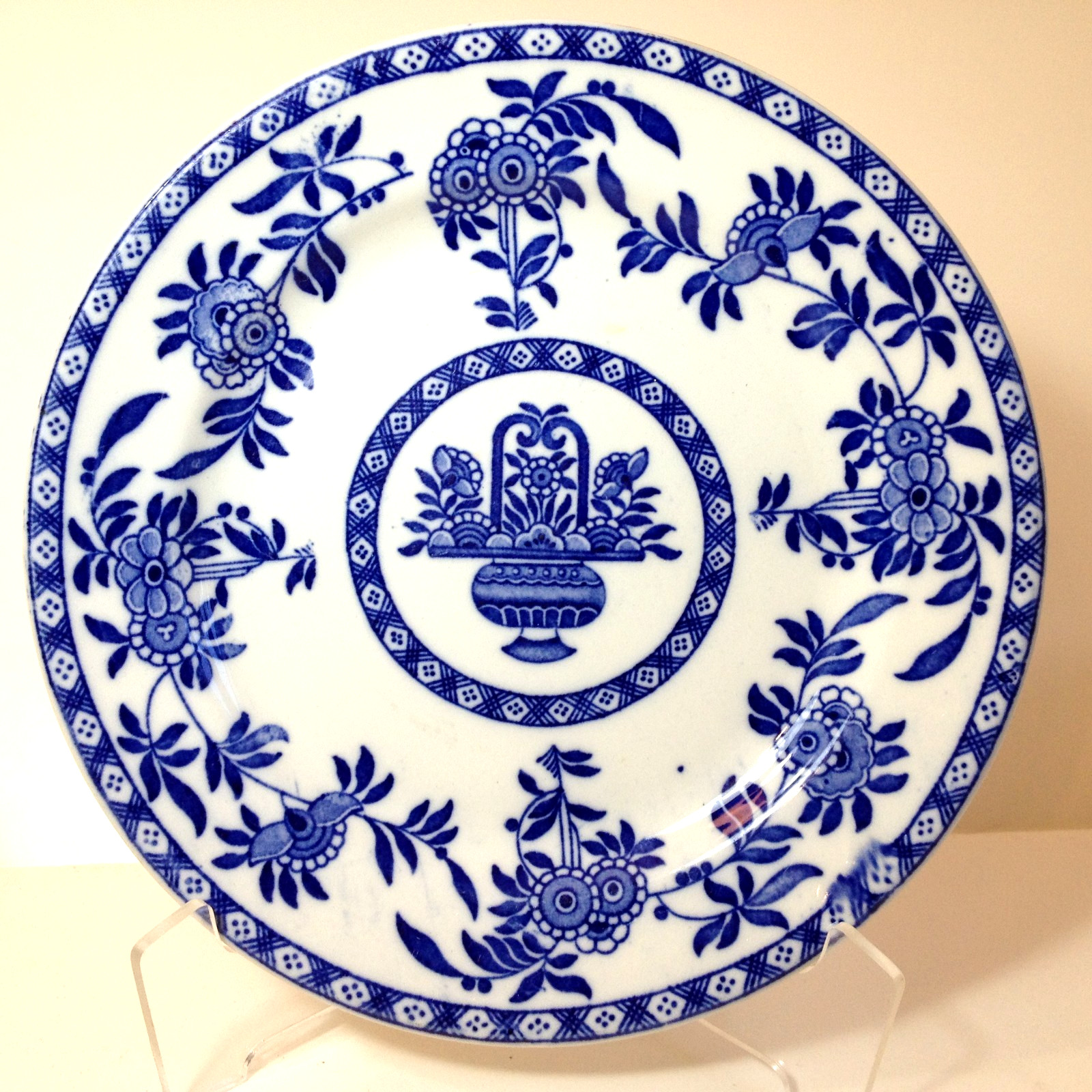 James M Shaw & Co Delph Blue Floral 9\