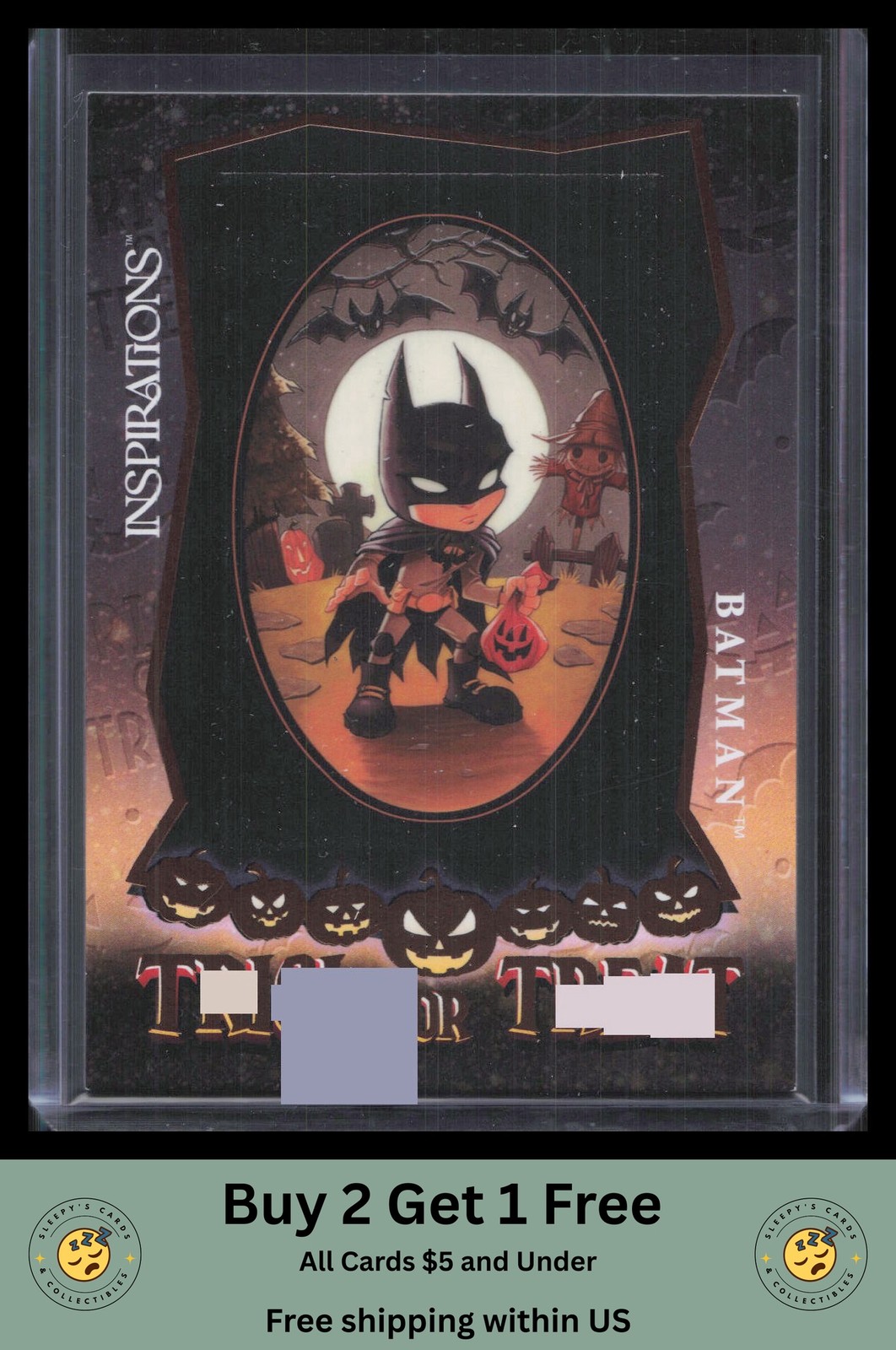 Batman 2026 Upper Deck Inspirations The World of DC #TT-1 Trick or Treat