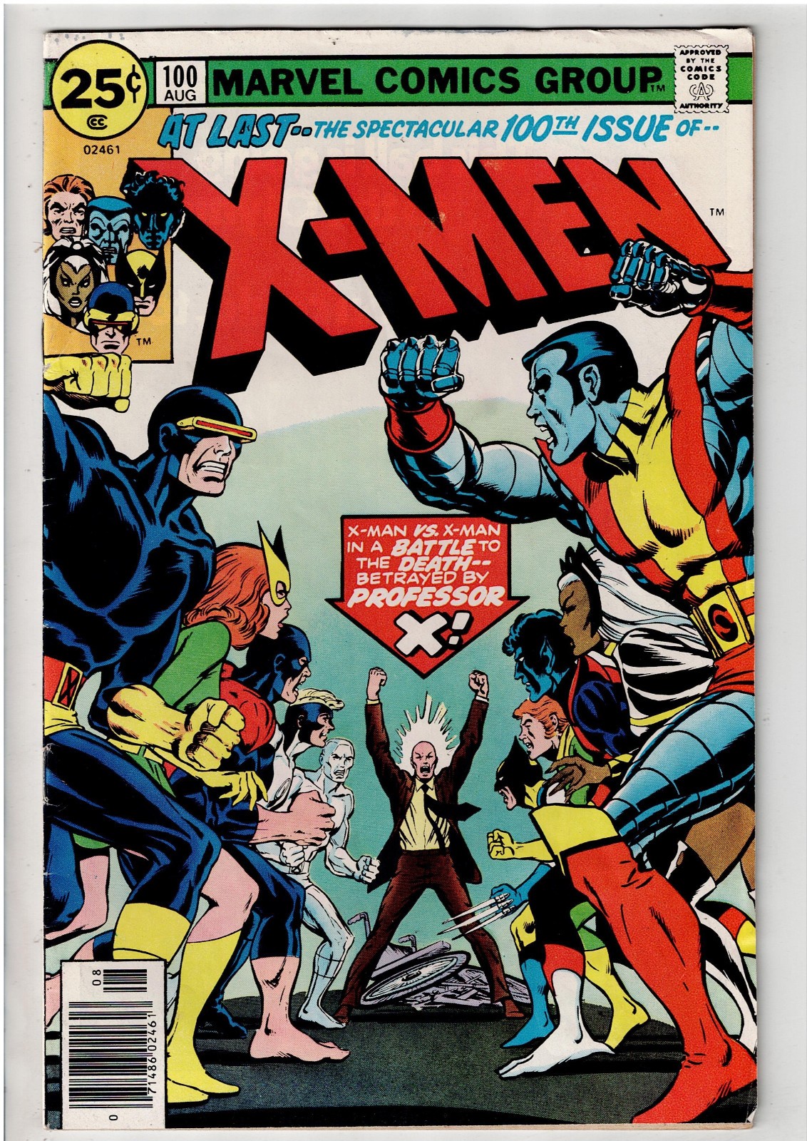 UNCANNY X-MEN #100 (1976) FN+ OLD VS NEW KEY ISSUE